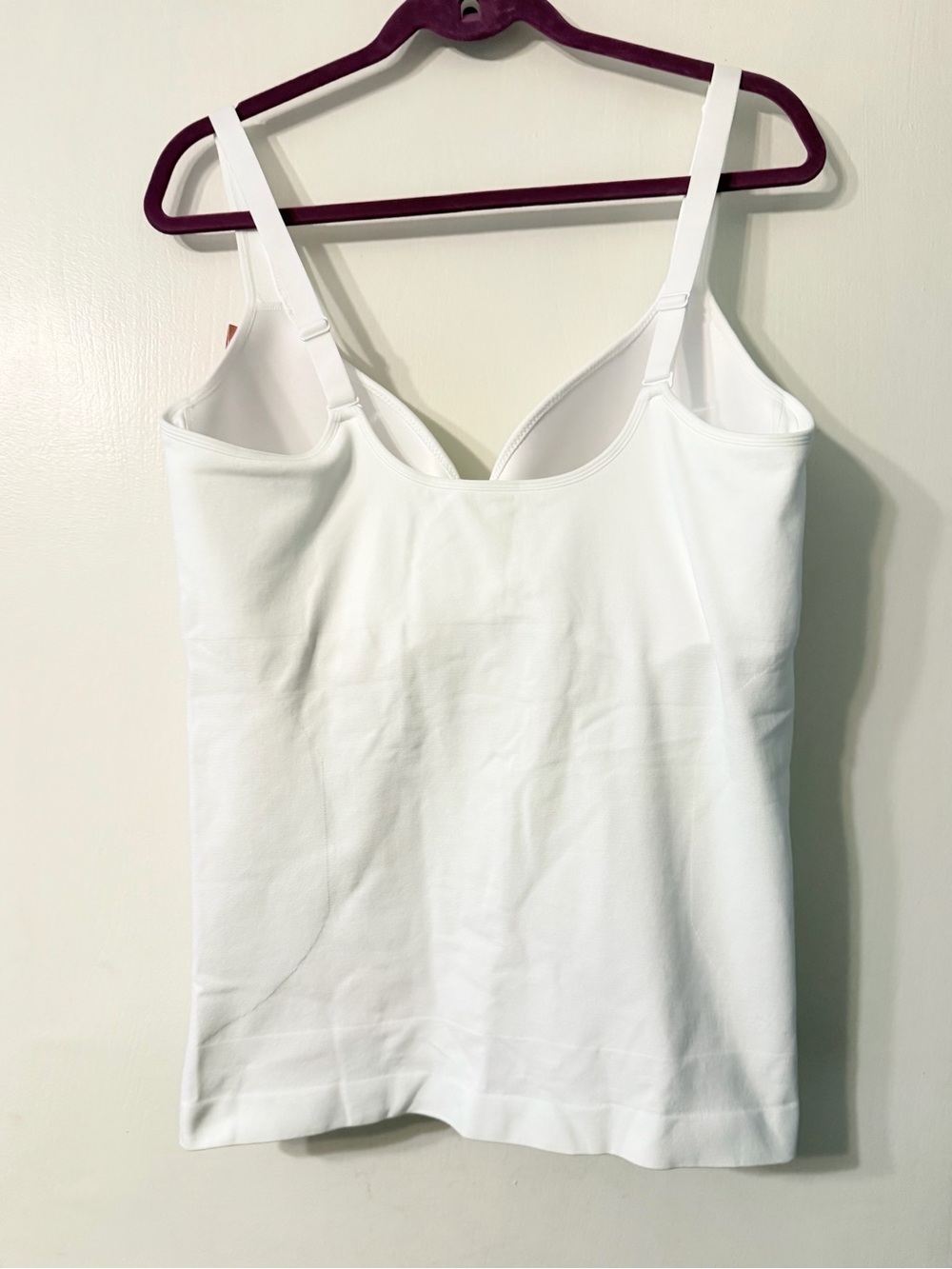 Shapermint NWT Essentials Sweetheart Built-In Bra Shaper White Cami Sz 3XL - Picture 2 of 15